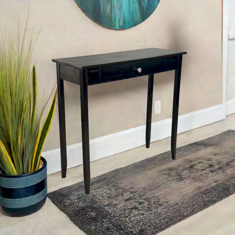 Console avec tiroir(s) en bois massif