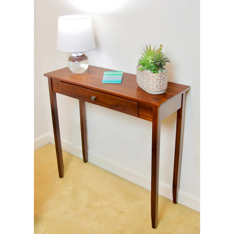 Console avec tiroir(s) en bois massif