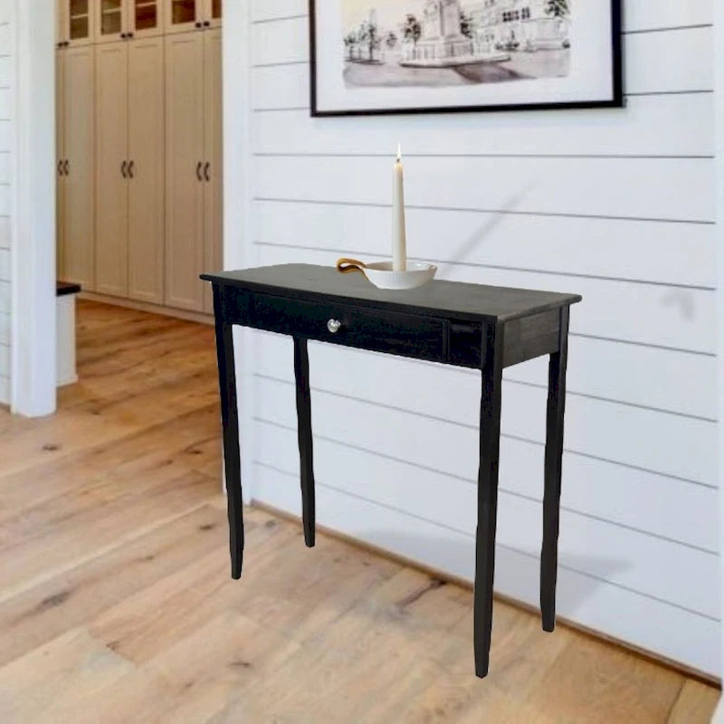Console avec tiroir(s) en bois massif