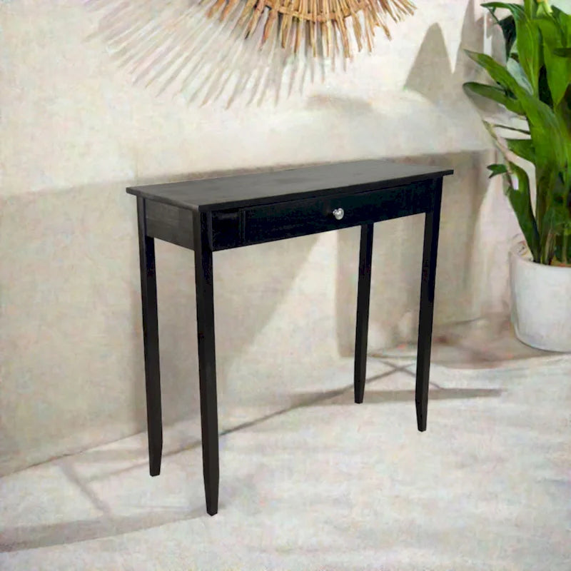 Console avec tiroir(s) en bois massif