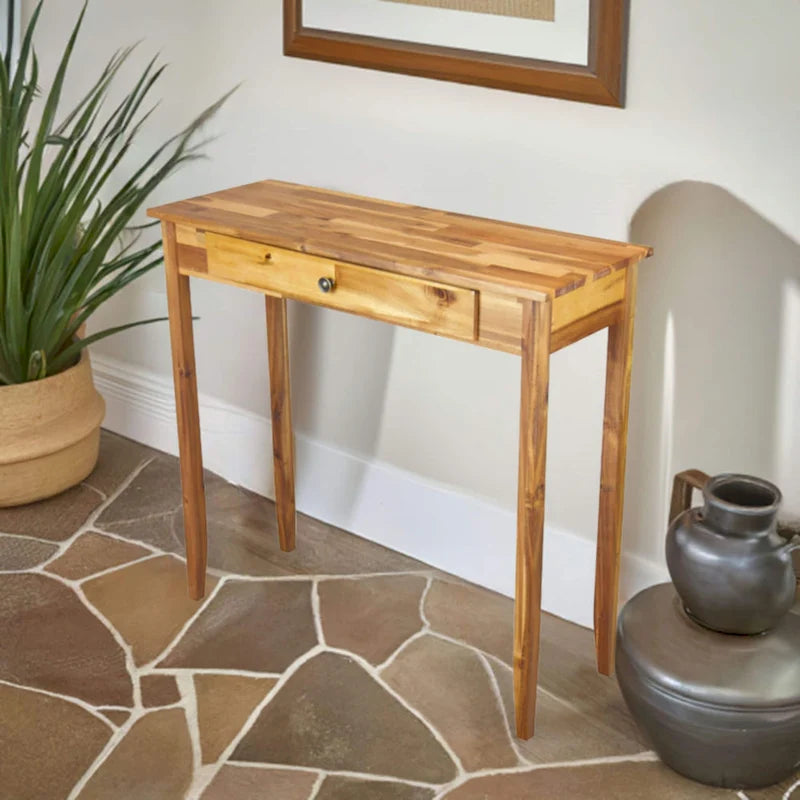 Console avec tiroir(s) en bois massif
