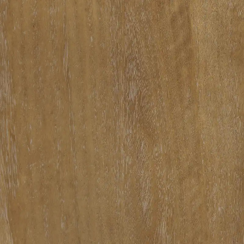 Table console à 2 niveaux de style rustique avec finition en bois brossé