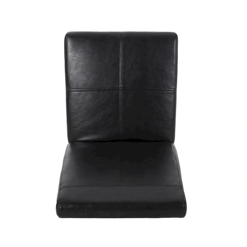 Chaises de salle à manger capitonnées à surpiqûre en T, lot de 2
