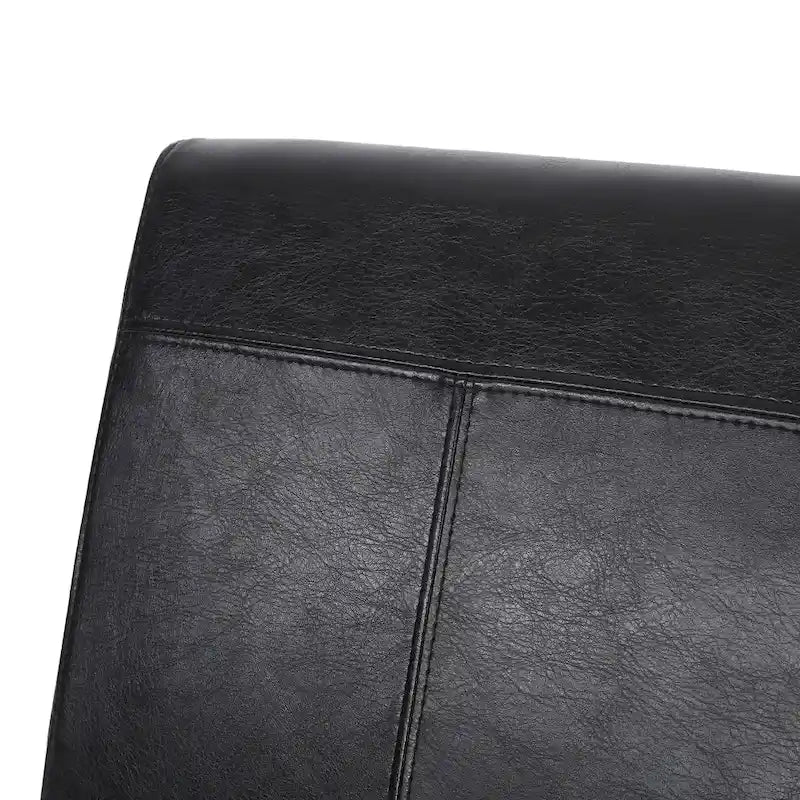 Chaises de salle à manger capitonnées à surpiqûre en T, lot de 2