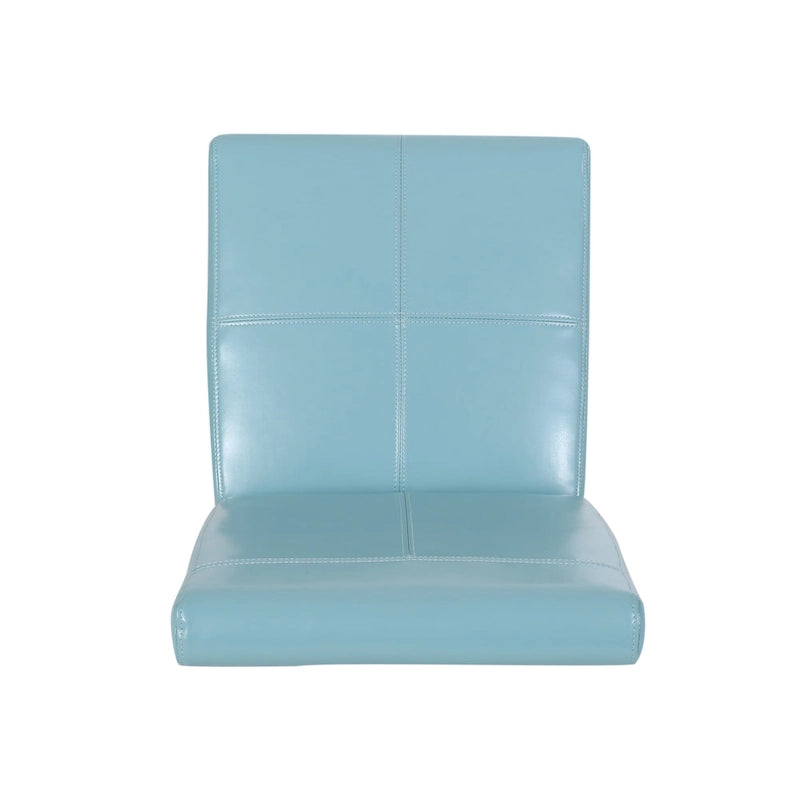 Chaises de salle à manger capitonnées à surpiqûre en T, lot de 2