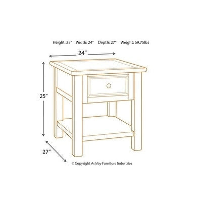 Table d'appoint de ferme antique blanche et marron
